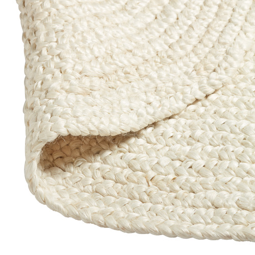 Kayla Bay by Temple & ster Bleached Premium Braided Jute Rug