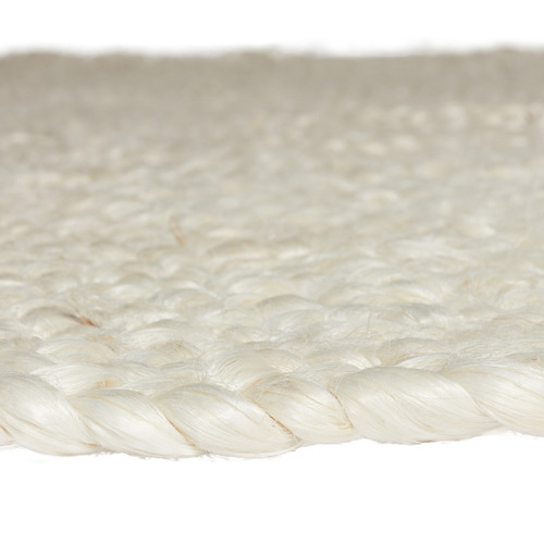 Kayla Bay by Temple & ster Bleached Premium Braided Jute Rug