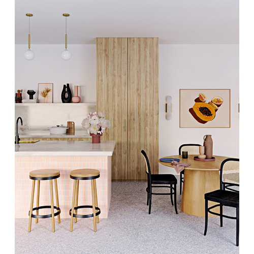 Kayla Bay by Temple & ster Hoffmann Replica Beech Wood & Rattan