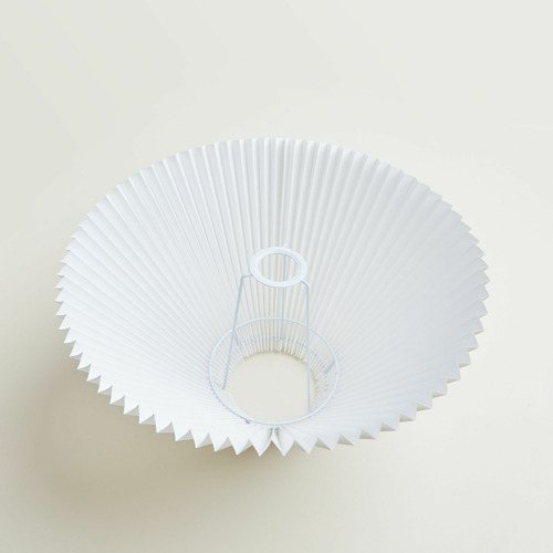Sino-Pleated-Fabric-Lamp-Shade