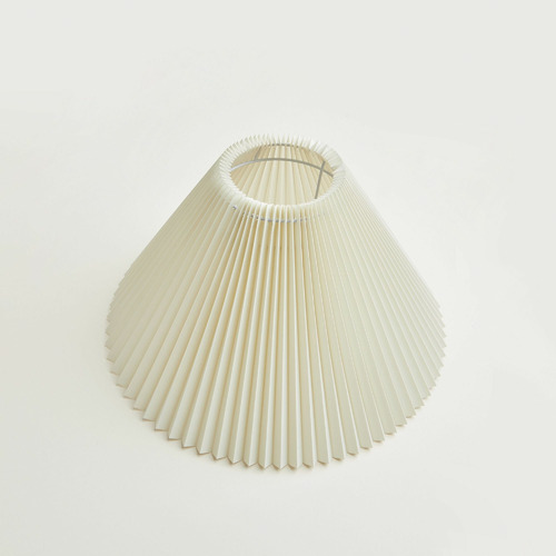 Sino-Pleated-Fabric-Lamp-Shade
