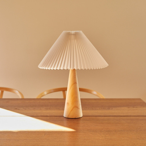 Sino-Pleated-Fabric-Lamp-Shade