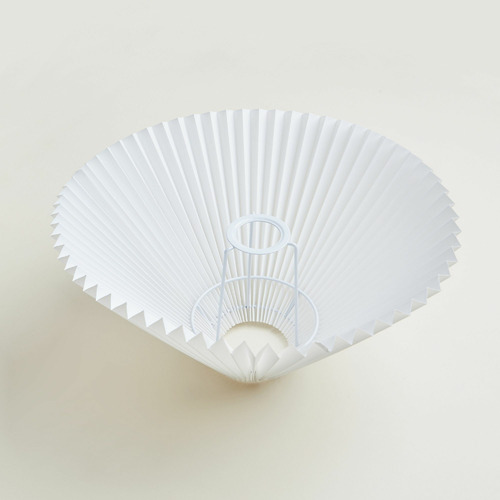 Sino-Pleated-Fabric-Lamp-Shade