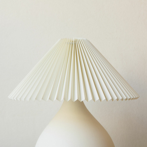 Sino-Pleated-Fabric-Lamp-Shade
