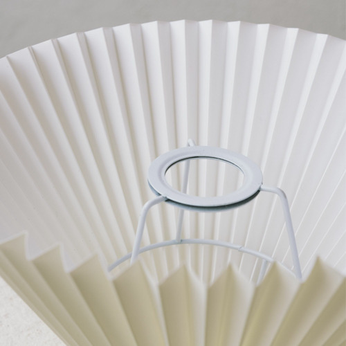 Sino-Pleated-Fabric-Lamp-Shade