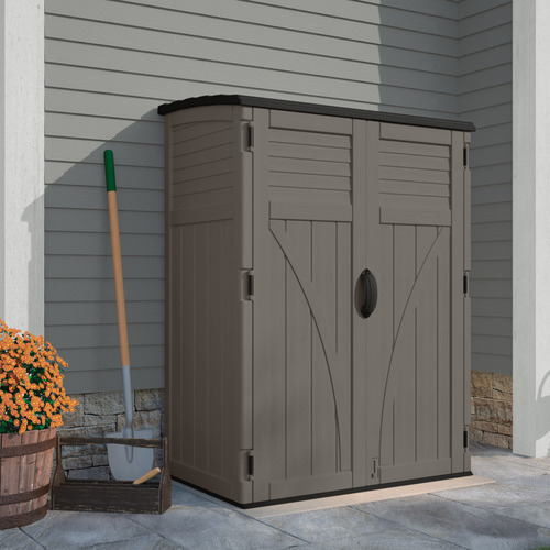 181.6cm Vertical Double Door Shed | Temple & Webster