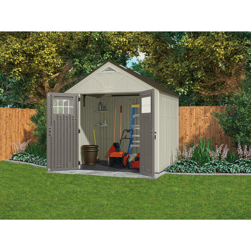 261cm Tremont Double Door Shed | Temple & Webster