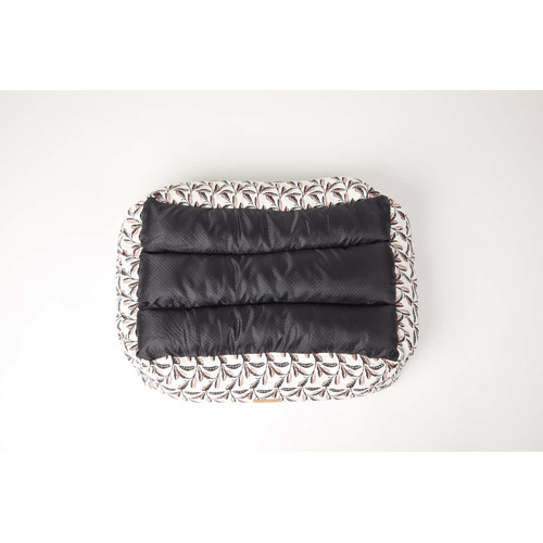 Shadow Quartz Cotton Bolstered Dog Bed