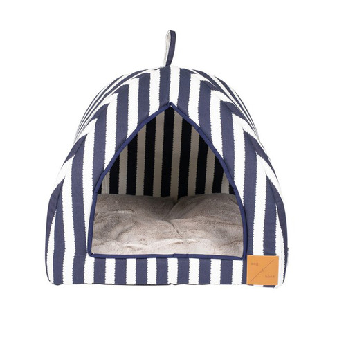 Hamptons Stripe Cotton Cat Igloo