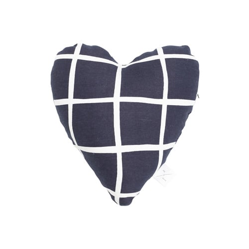 Check Cotton Heart-Shaped Pet Toy