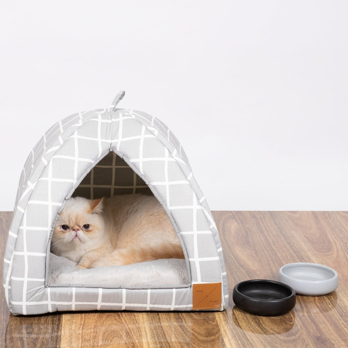 Mog&Bone 300ml Handmade Ceramic Cat Bowl Temple & ster