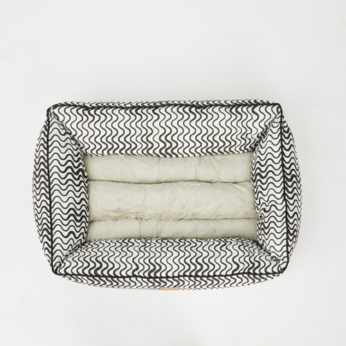 Bolster-Cotton-Blend-Dog-Bed