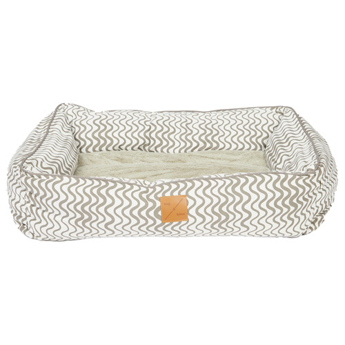 Bolster-Cotton-Blend-Dog-Bed