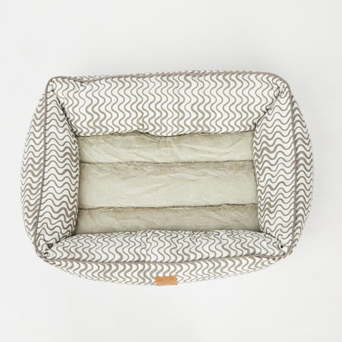 Bolster-Cotton-Blend-Dog-Bed
