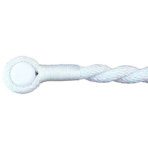 Magnetic Weaved Cotton Blend Curtain Tie Back