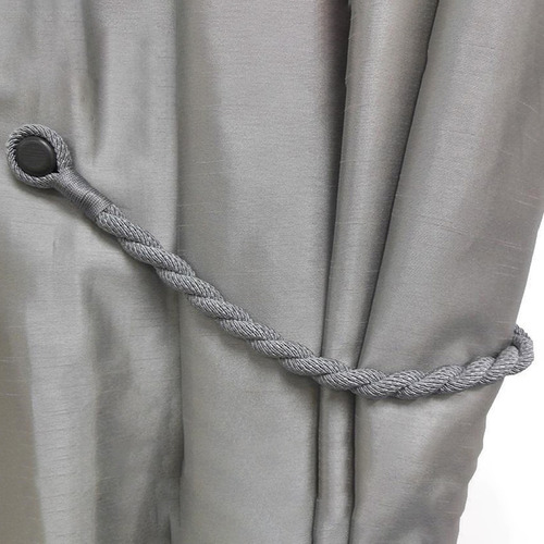 Magnetic Weaved Cotton Blend Curtain Tie Back