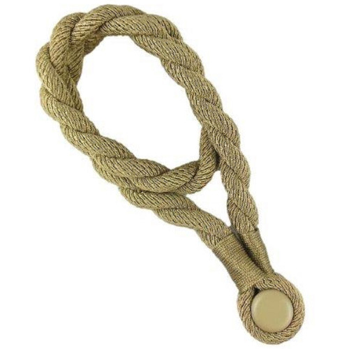 Magnetic Weaved Cotton Blend Curtain Tie Back