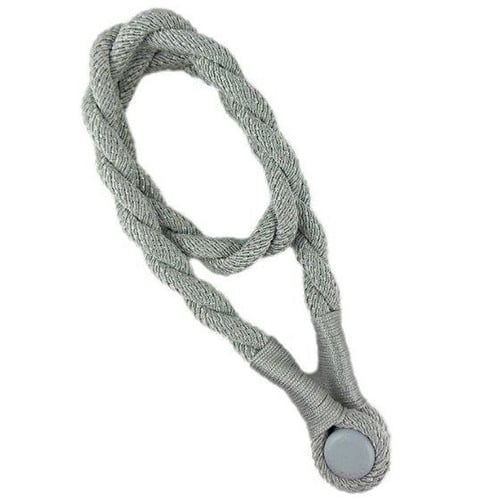 Magnetic Weaved Cotton Blend Curtain Tie Back