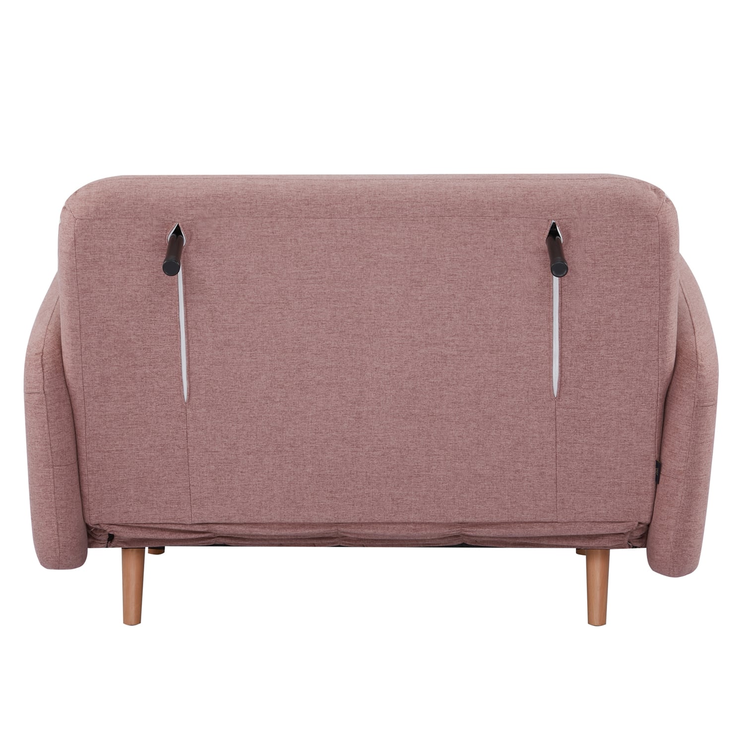 Blush Liam Upholstered Sofa Bed