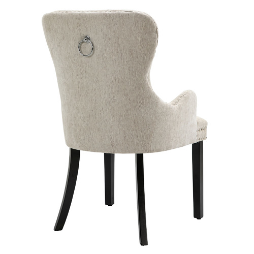 PalmgroveLane Mia Chenille Dining Armchairs Temple & ster
