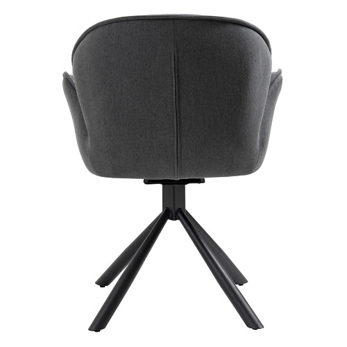 PalmgroveLane Powell Upholstered Swivel Dining Chair Temple & ster