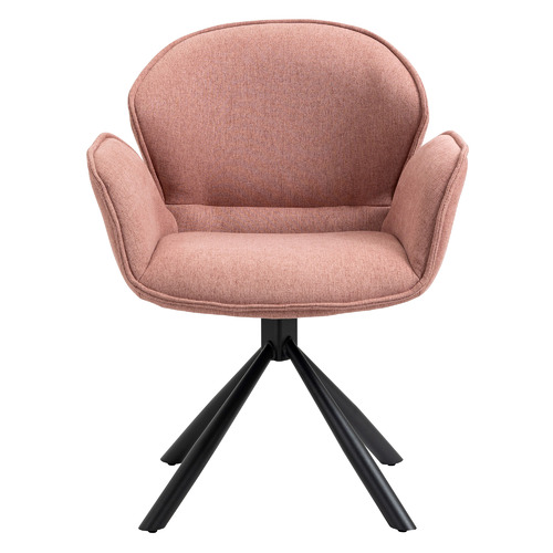 PalmgroveLane Powell Upholstered Swivel Dining Chair Temple & ster