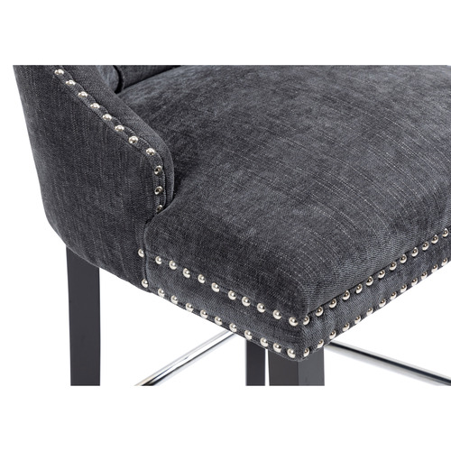 70cm Callia Chenille Barstools