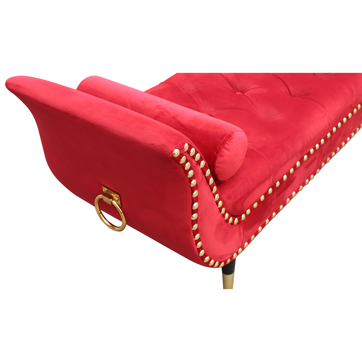 Nizar Polyester Ottoman Bench