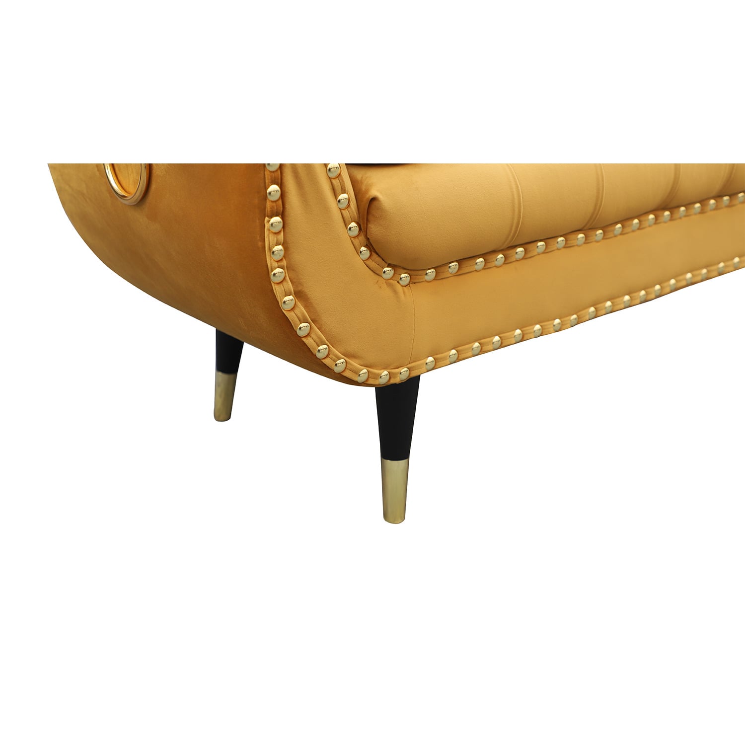 Nizar Polyester Ottoman Bench