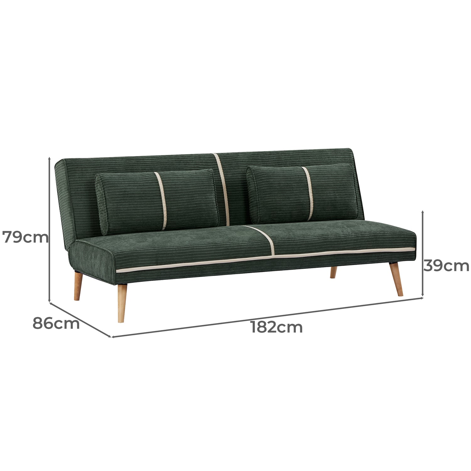 Laverna 3 Seater Sofa Bed