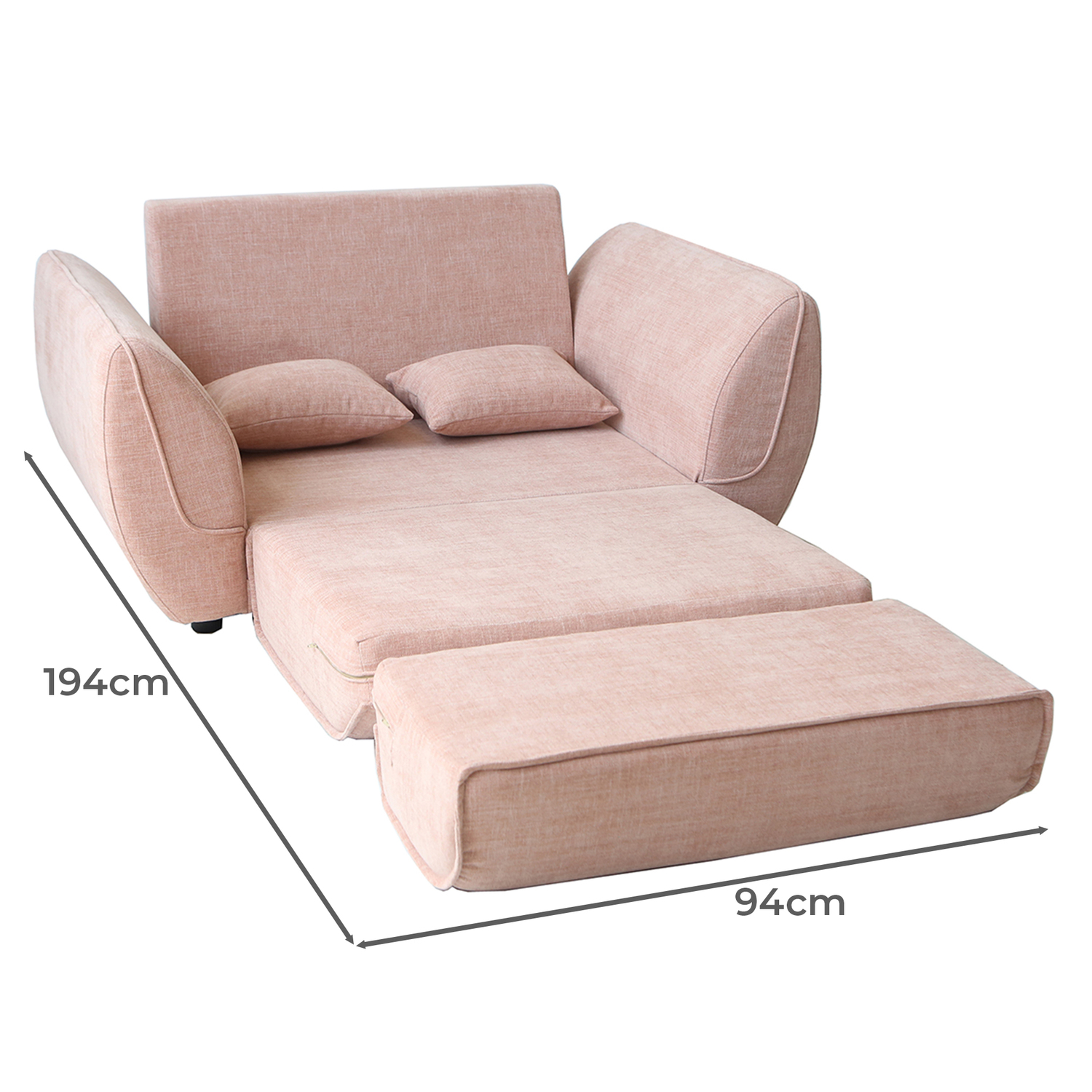 Egby Single Fold Out Sofa Bed