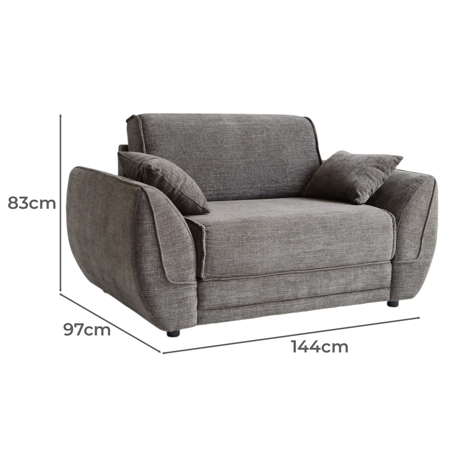 Egby Single Fold Out Sofa Bed