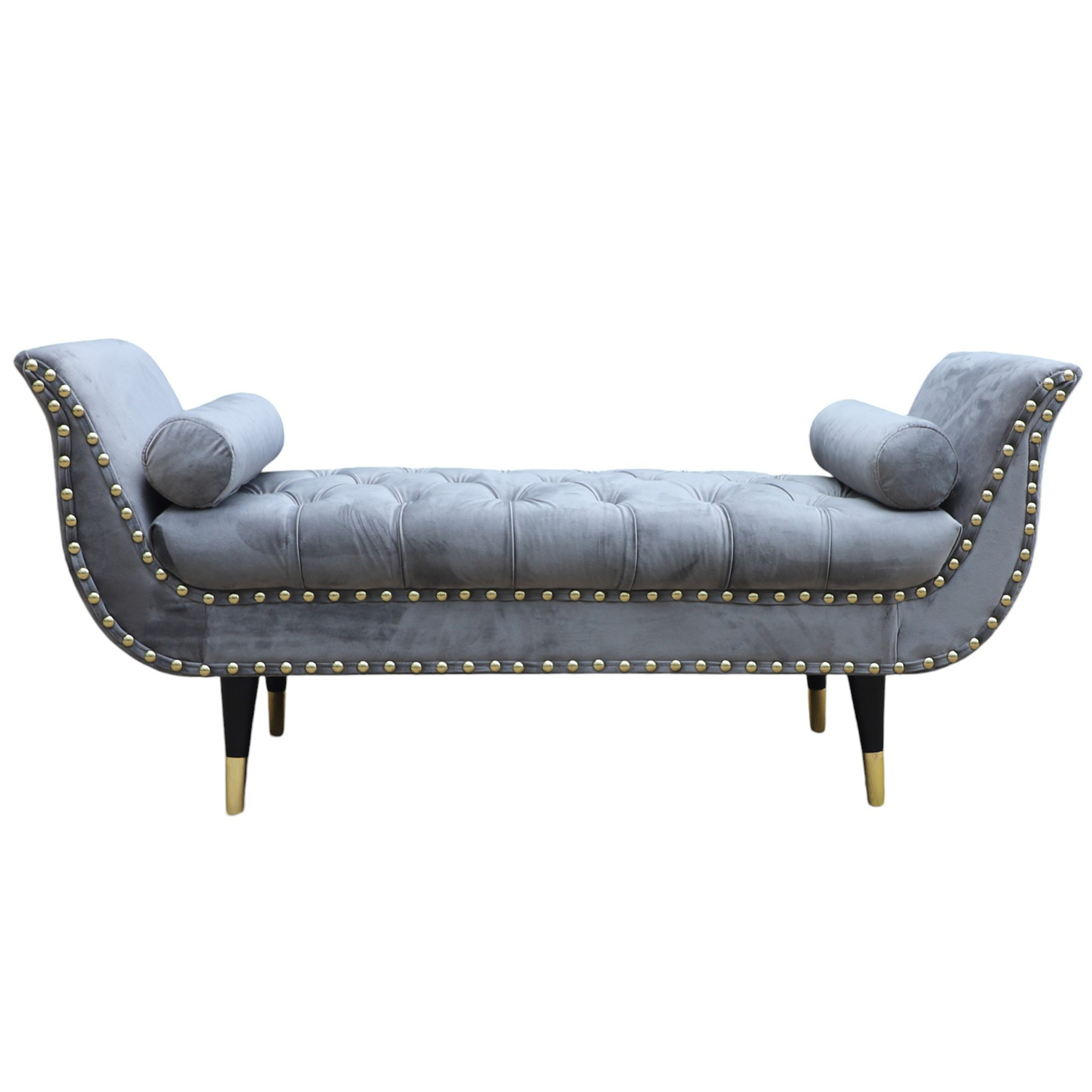 Nizar-Velvet-Ottoman-Bench
