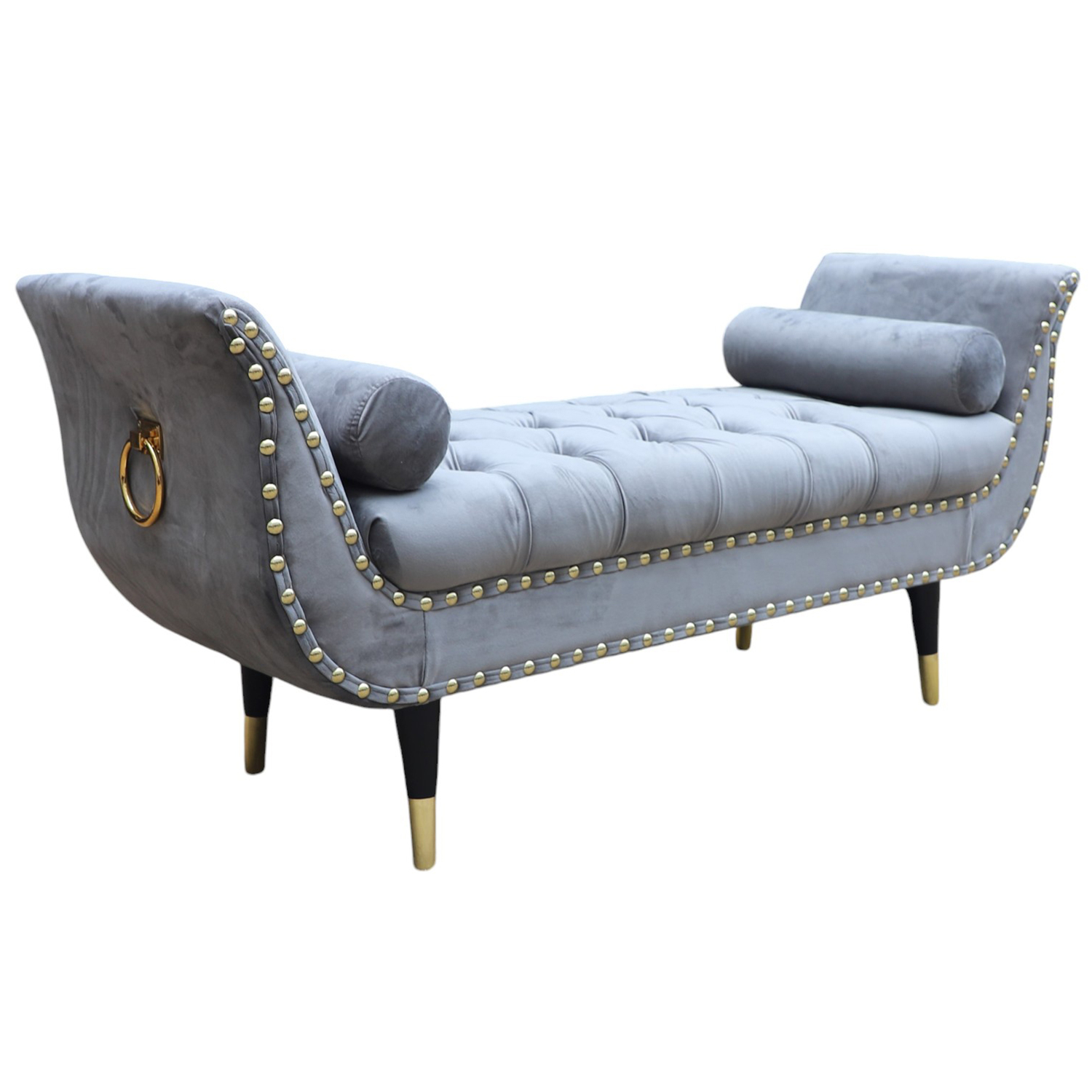 Nizar-Velvet-Ottoman-Bench