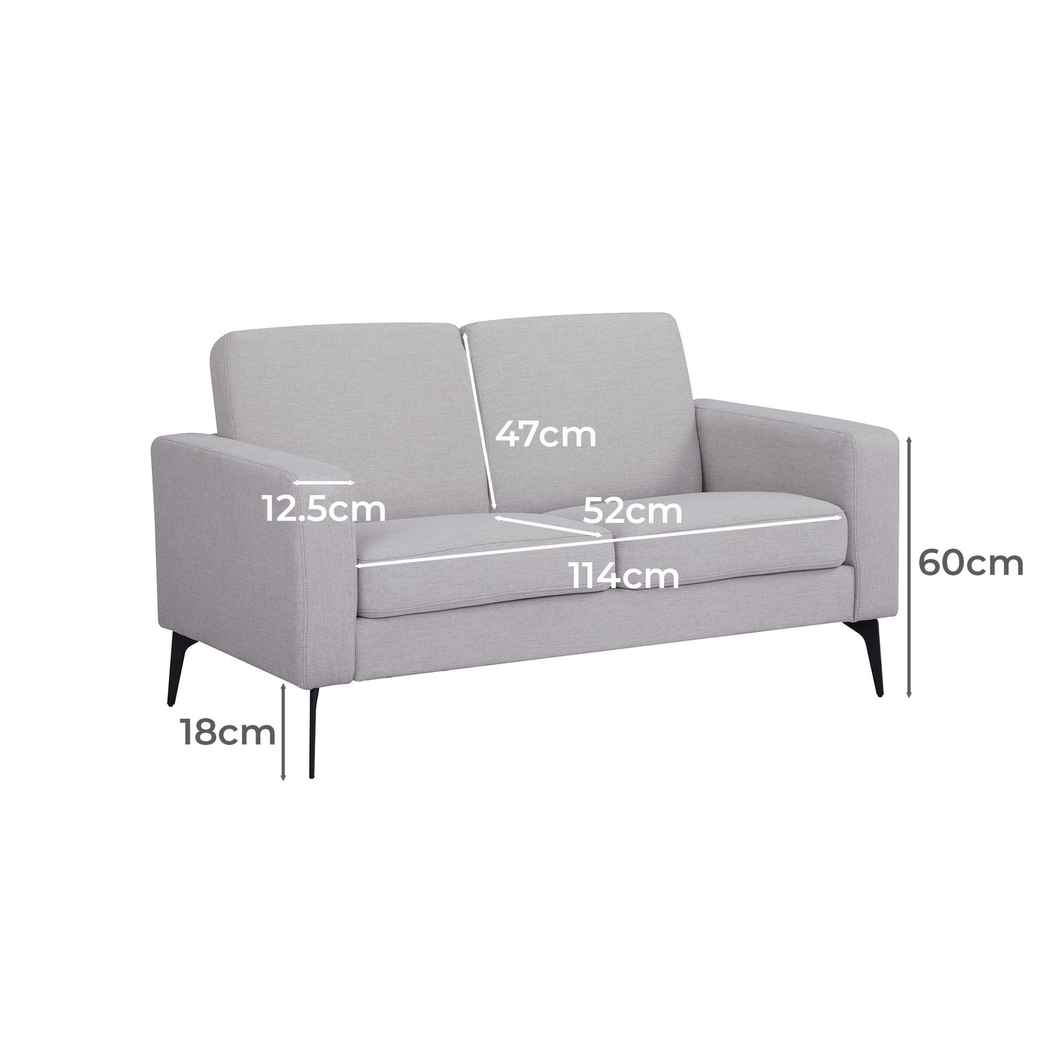 Layla 2 Seater Sofa