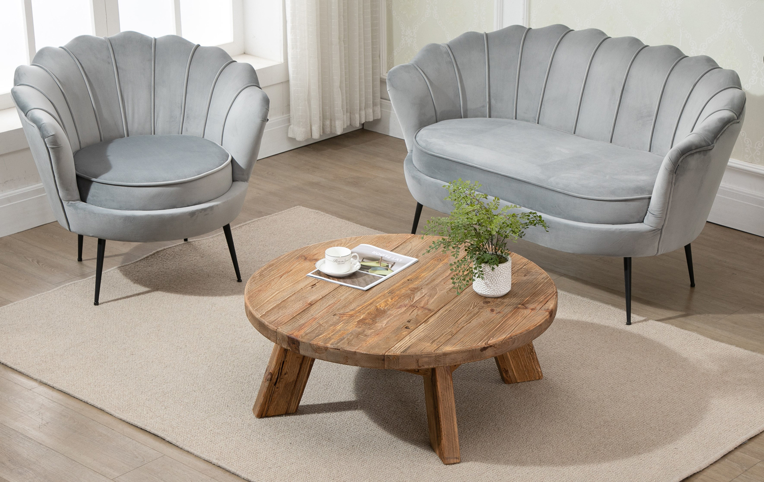 Kalchas Recycled Wood Coffee Table