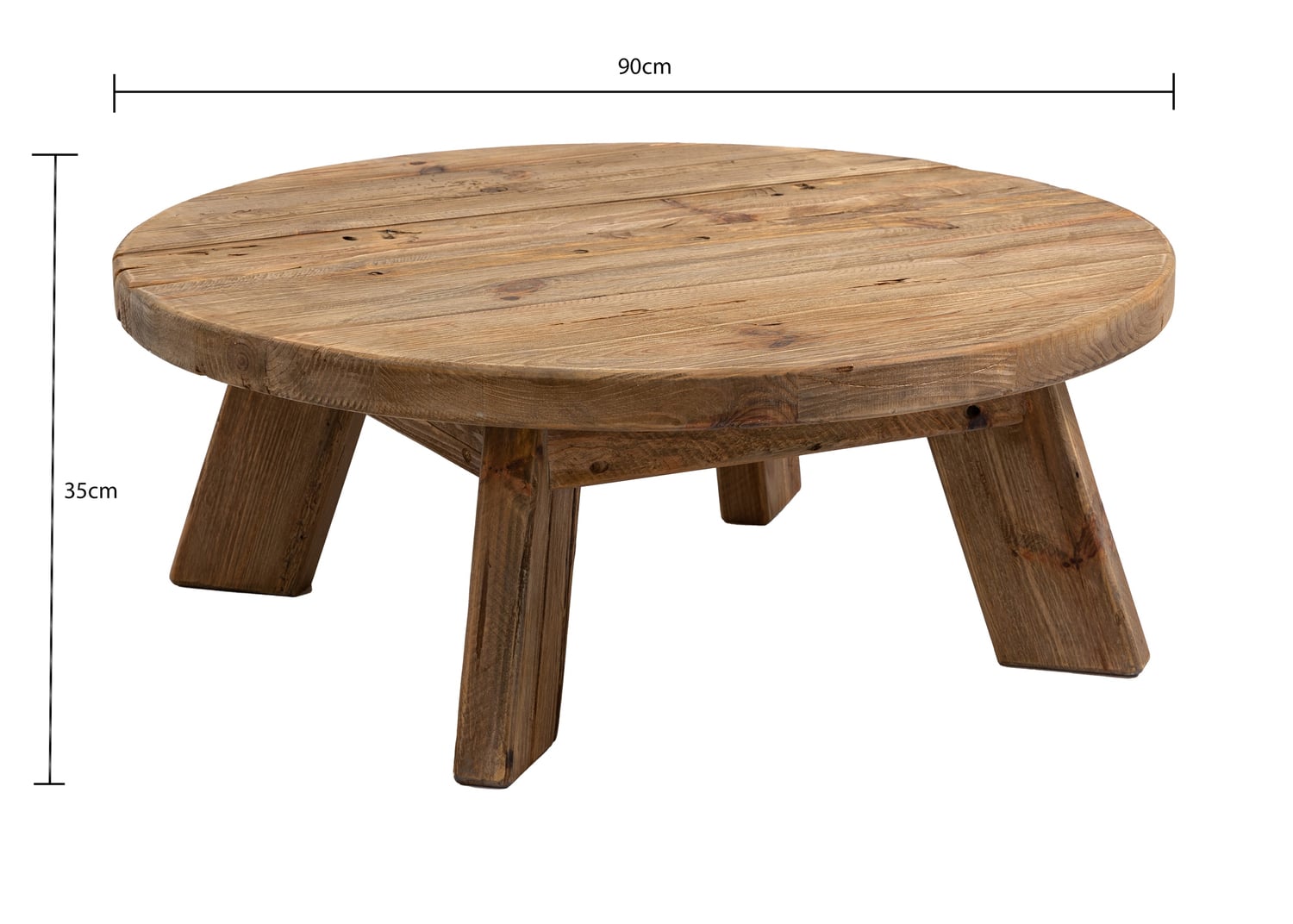 Kalchas Recycled Wood Coffee Table