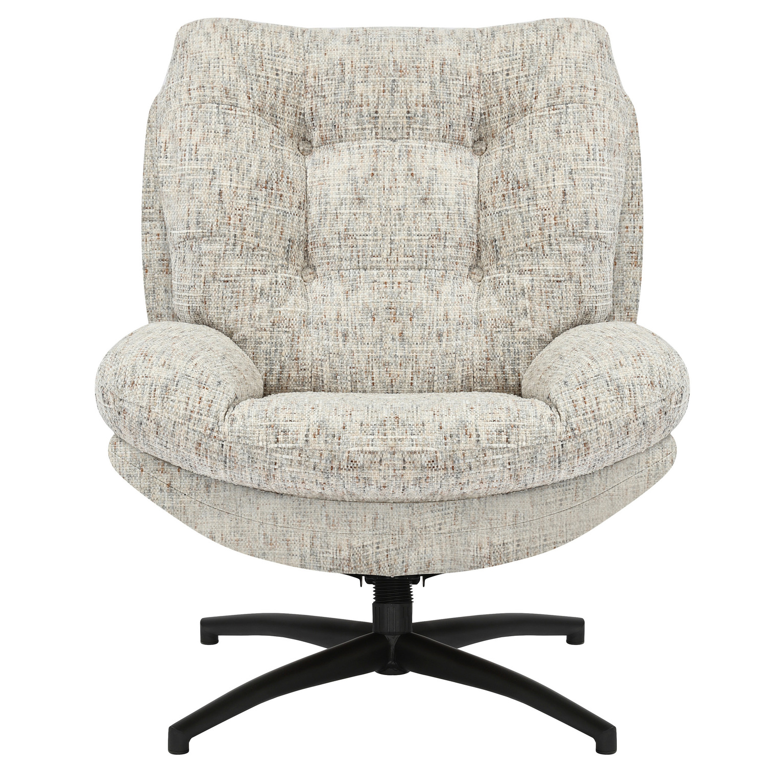 2 Piece Zea Swivel Chair & Footstool Set
