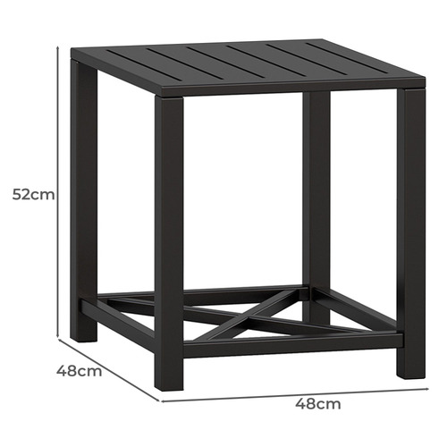 Bridgeport Aluminium Outdoor Side Table