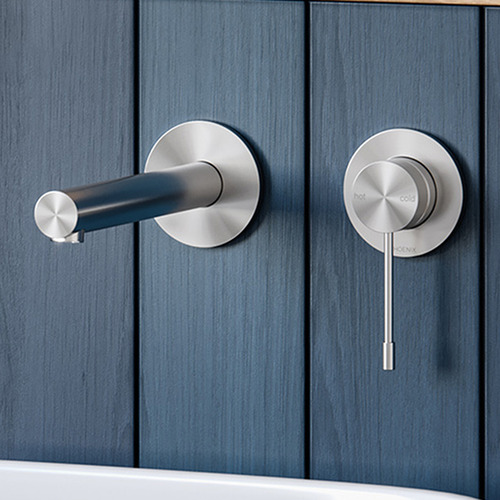 2 Piece Vivid Slimline Spout & Mixer Tap Set The Build by Temple