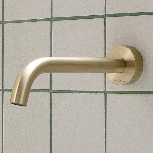 Vivid Slimline Curved Basin Spout | The Build by Temple & Webster