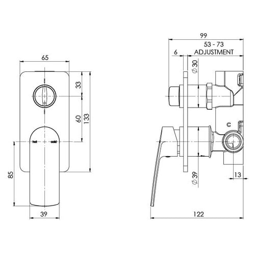 Mekko Diverter Mixer