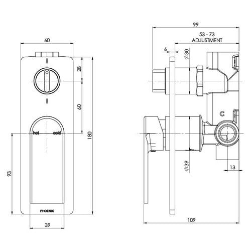 Teel Diverter Mixer