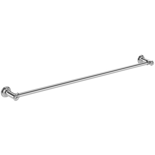 Cromford Single Bar Brass Towel Rail