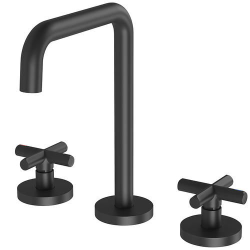 Vivid Slimline Plus Basin Spout & Cross Mixer Set
