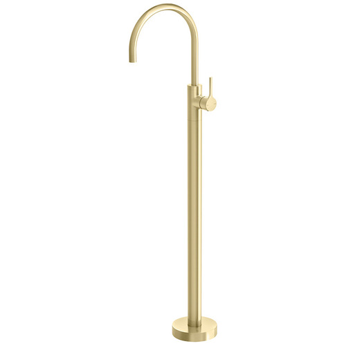 Vivid Slimline Oval Floor Mounted Bath Mixer