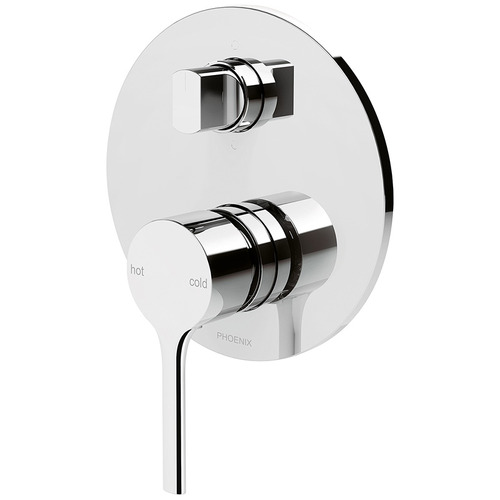 Vivid Slimline Wall Mounted Diverter Mixer