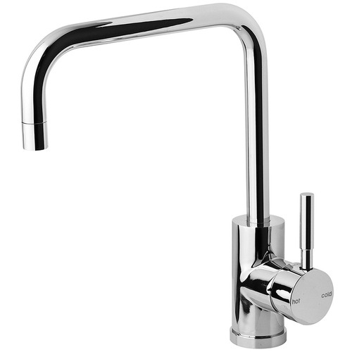 Vivid Chrome Square Line Sink Mixer Tap