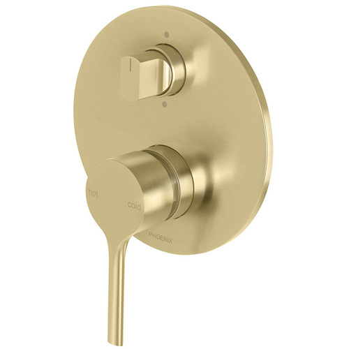 Vivid Slimline Wall Mounted Diverter Mixer