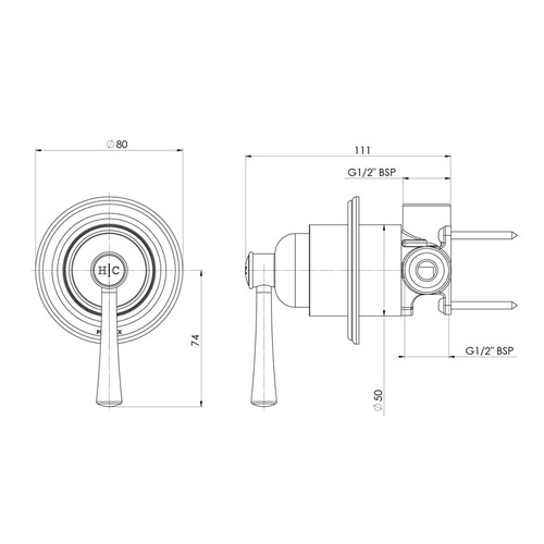 Cromford Shower Mixer